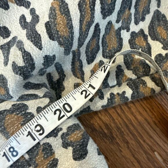 Maison Scotch leopard print car coat size 2/M - Picture 9 of 11